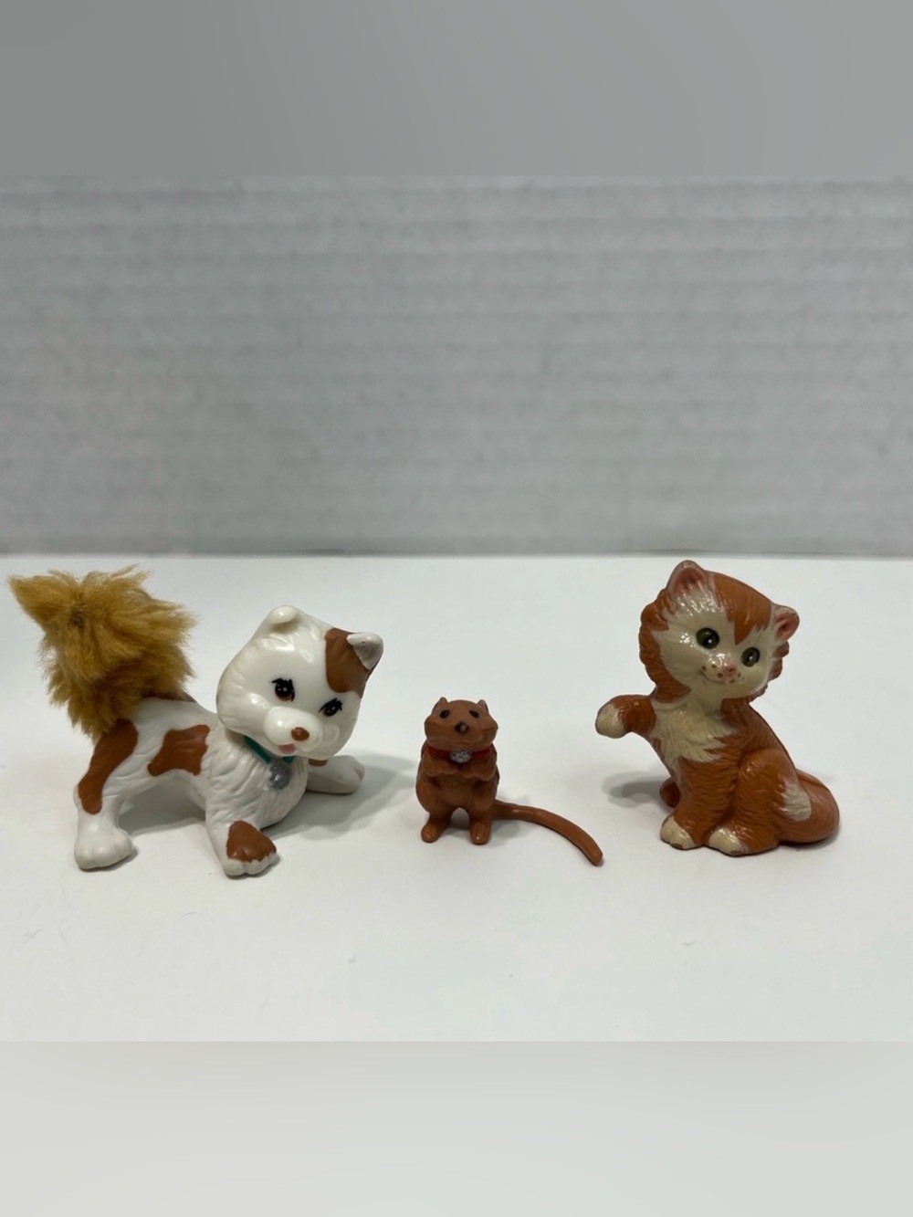 LITTLEST PET SHOP Vintage cats and mouse mini figures authentic lps